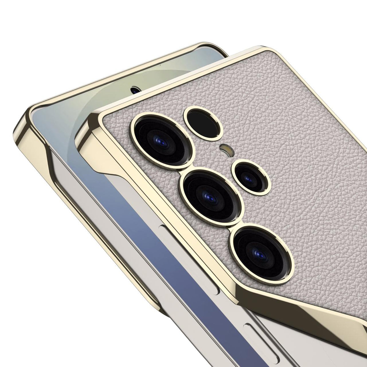 Elegant Borderless Leather Case - Samsung