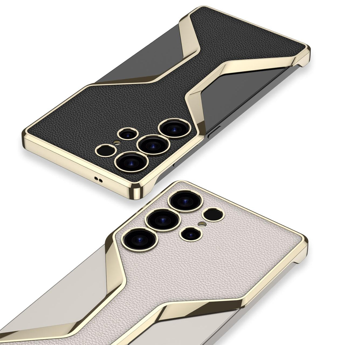 Elegant Borderless Leather Case - Samsung