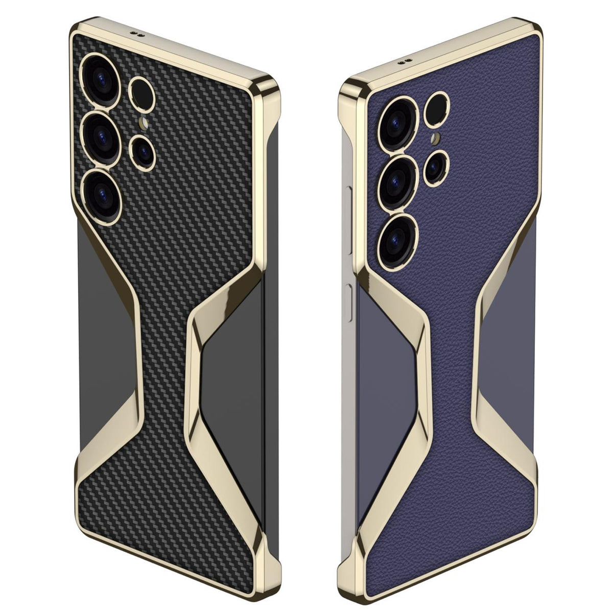 Elegant Borderless Leather Case - Samsung