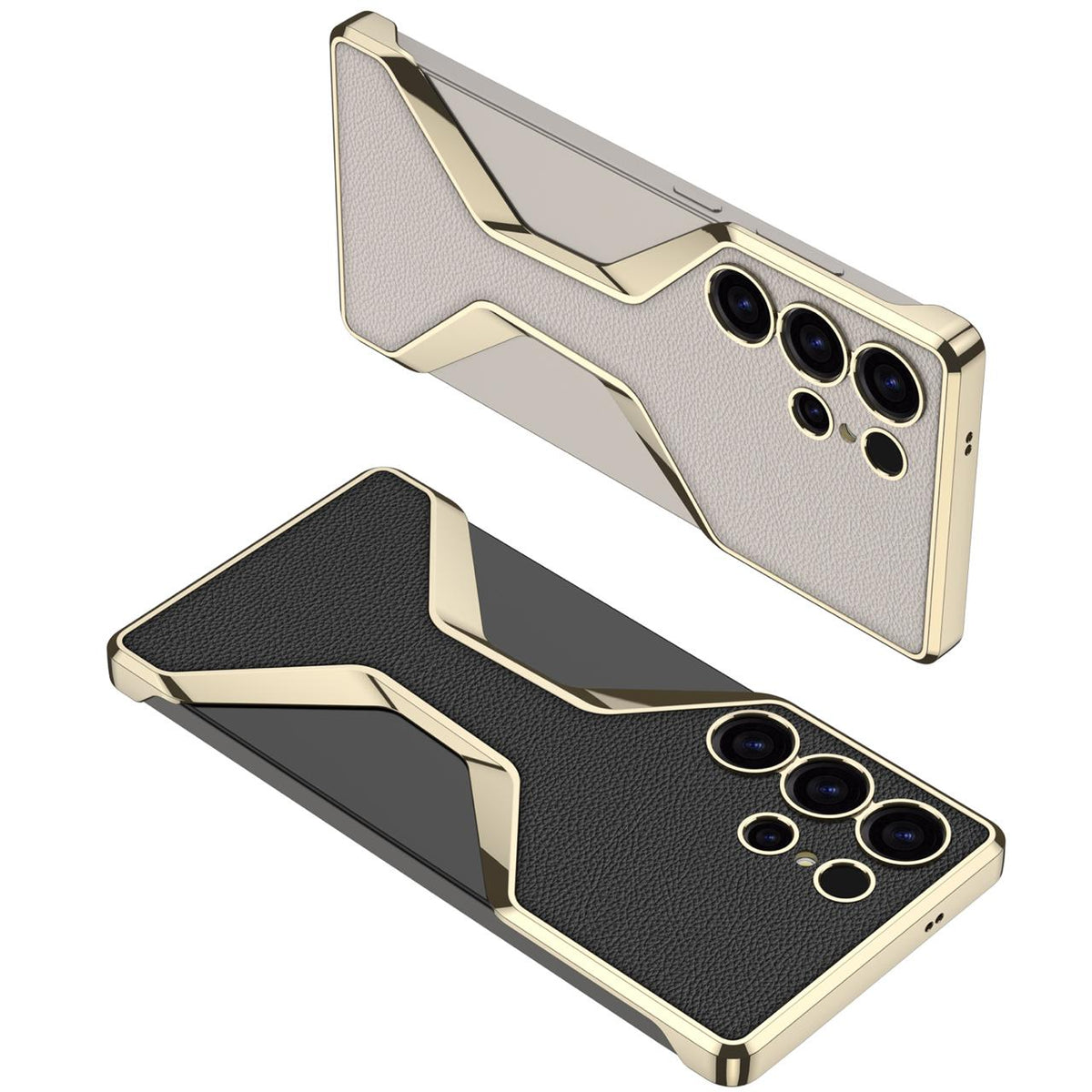 Elegant Borderless Leather Case - Samsung