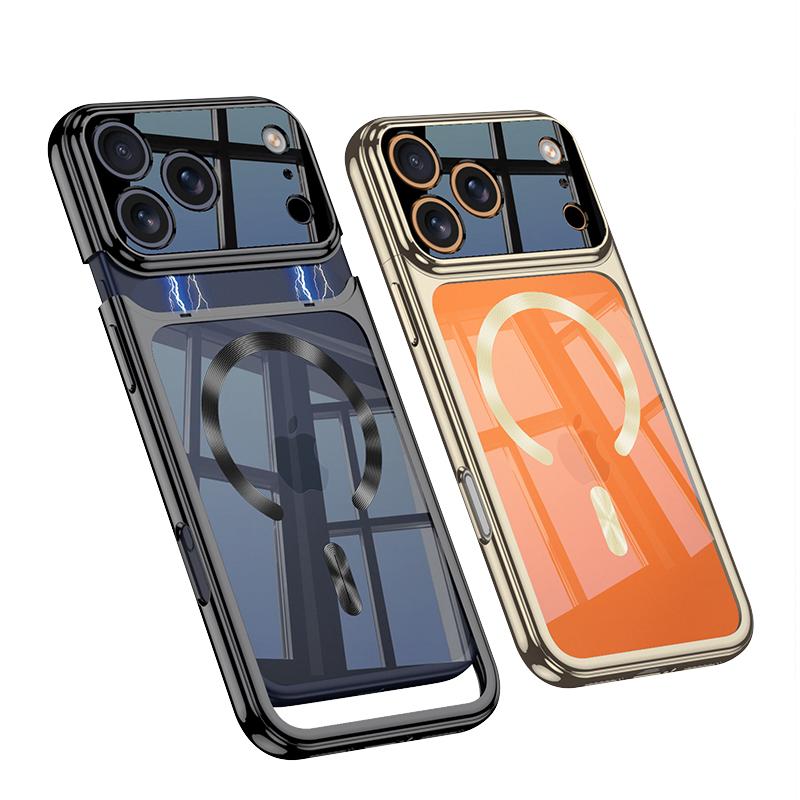 Magnetic Protection Slider Glass Case- iPhone 17 Series