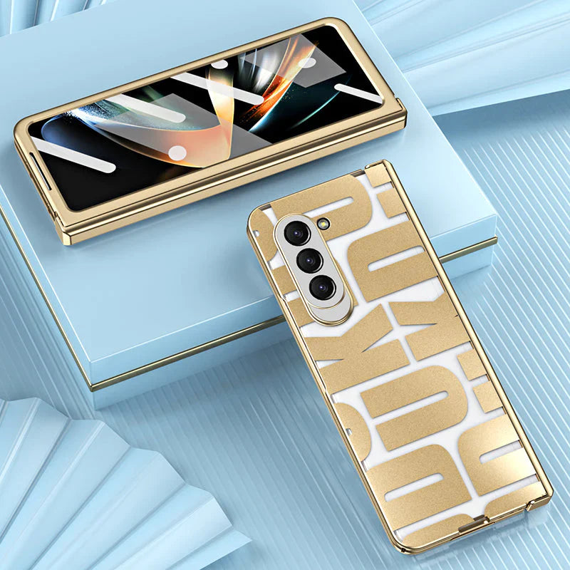Luxury Polycarbonate Hinge Protection Case - Galaxy Z Fold 5