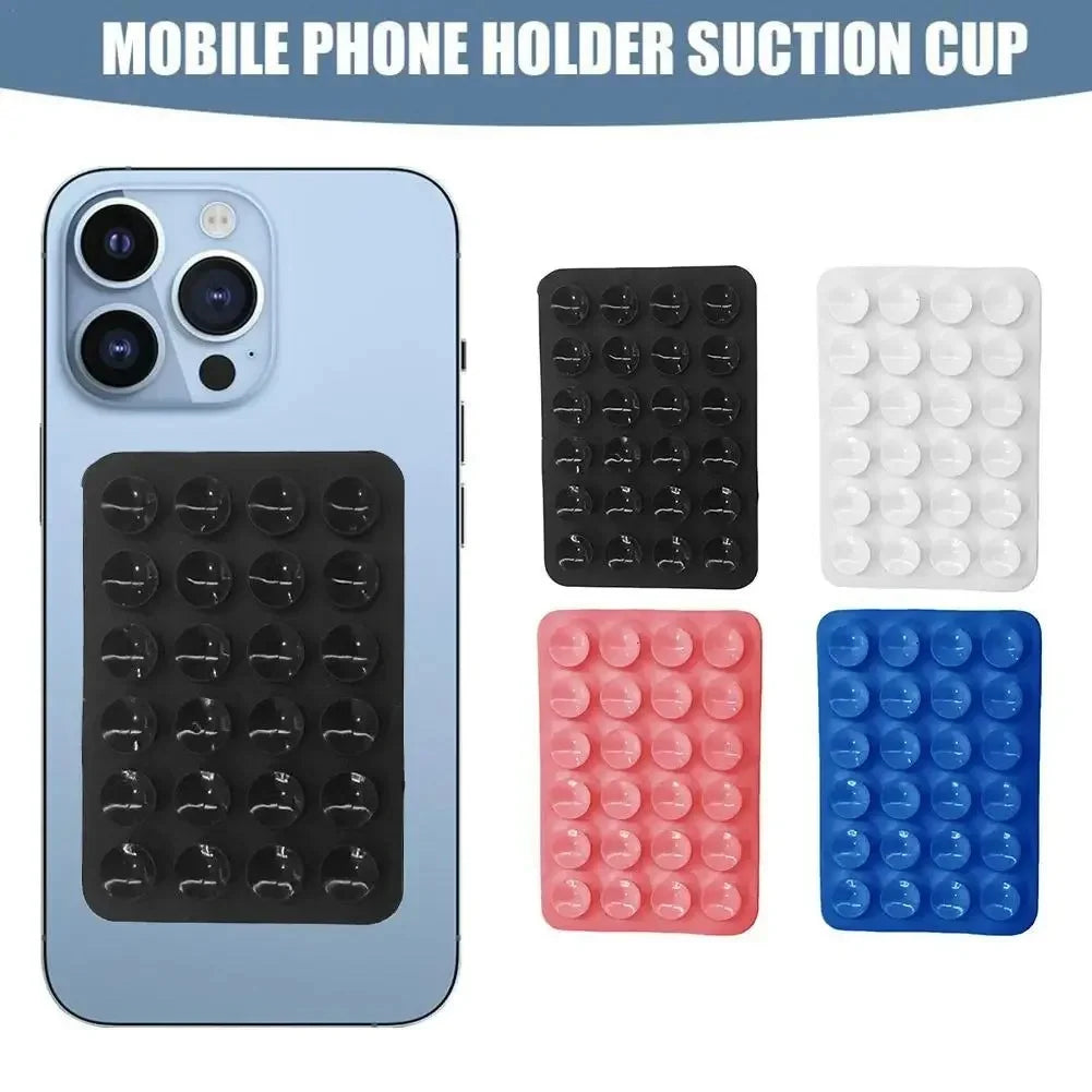 Double-Sided Phone Back Suction Cup Holder