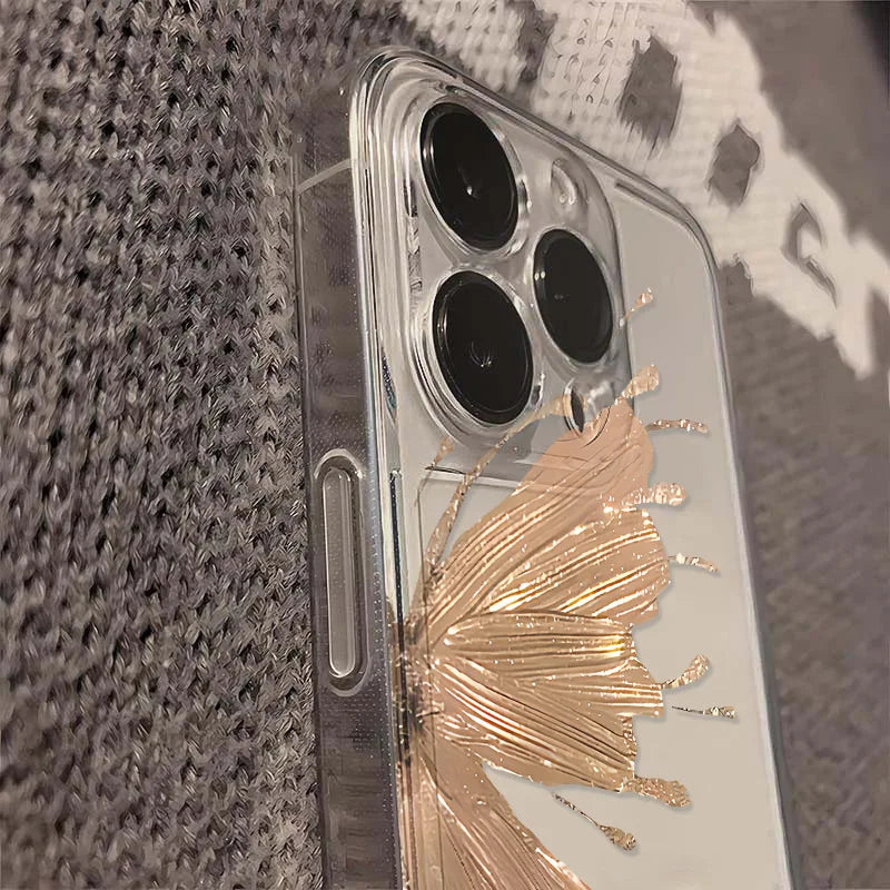 Luxury Butterfly Wings Soft Case for iPhone Series