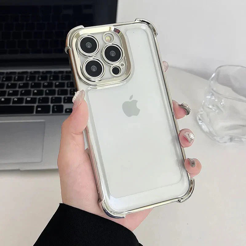 Crystal Edge Transparent Bumper Case- iPhone