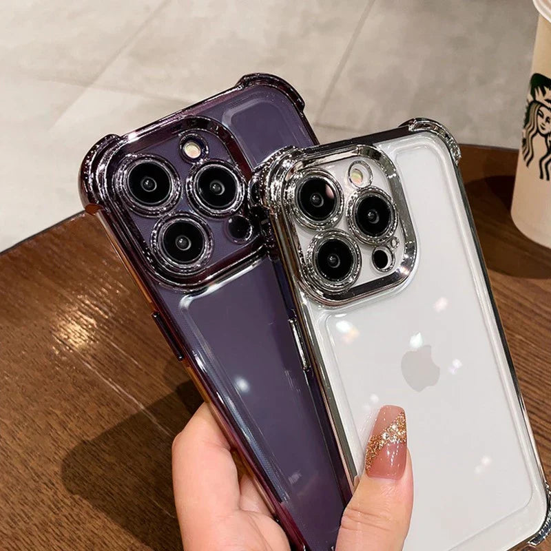 Crystal Edge Transparent Bumper Case- iPhone
