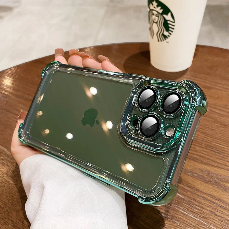 Crystal Edge Transparent Bumper Case- iPhone