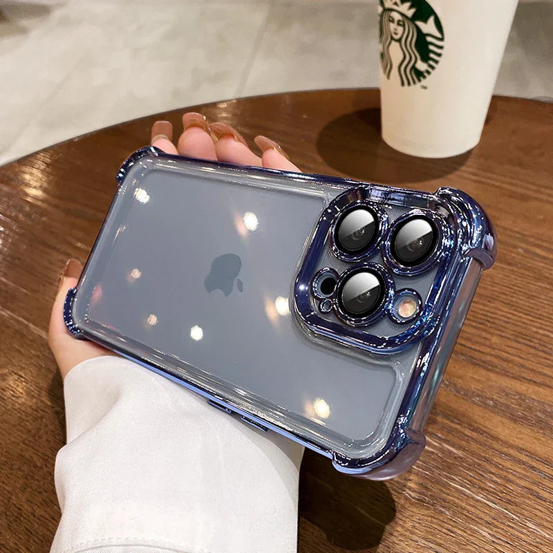 Crystal Edge Transparent Bumper Case- iPhone