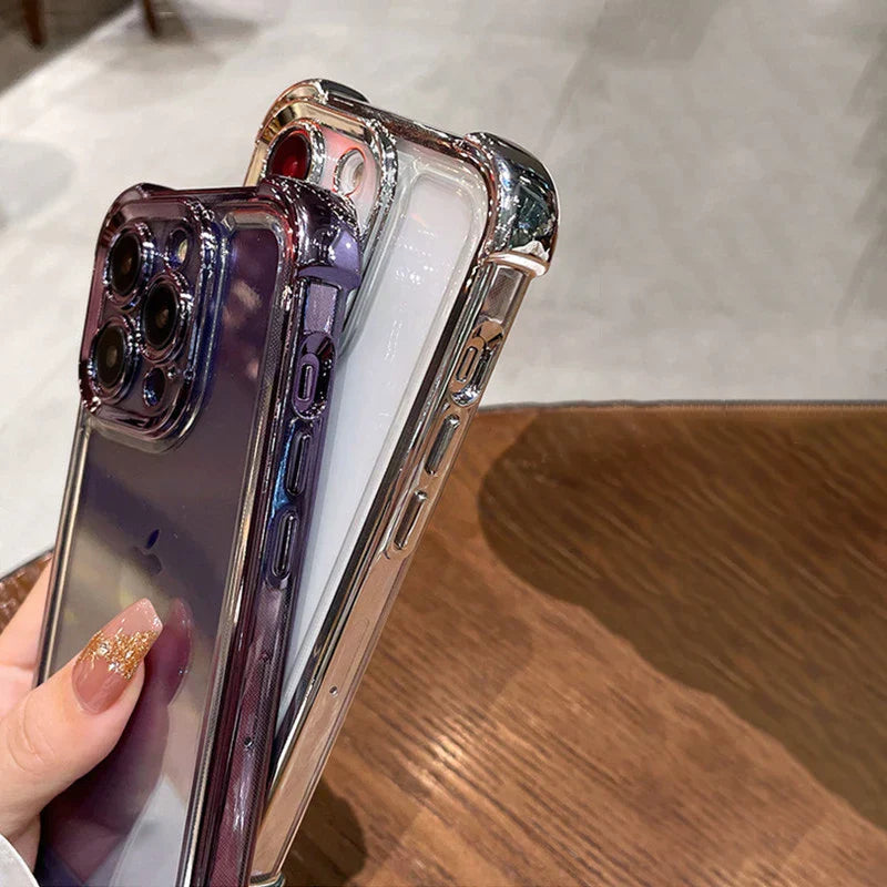 Crystal Edge Transparent Bumper Case- iPhone