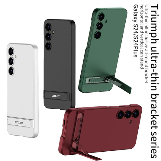 Slim Ultra Leatherette Stand Case For Galaxy S24