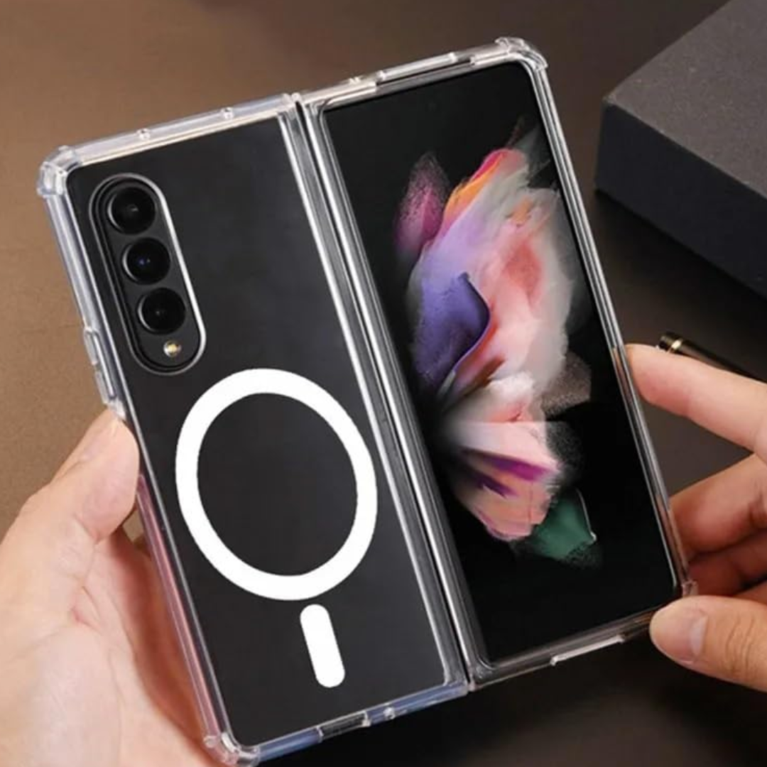Samsung Galaxy Z Fold Series Slim Magnetic MagSafe Clear Case