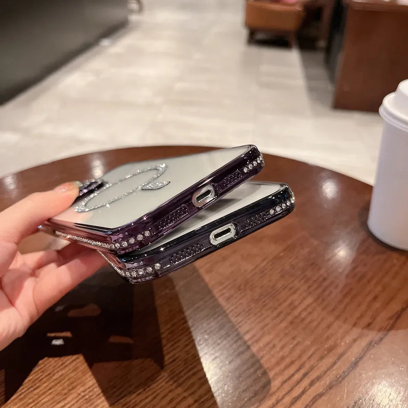 Electroplating MagSafe Diamond Edge Case - iPhone 15 Series