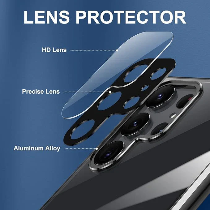 Galaxy S Series - Double Sided Magnetic Aluminium  Frame Case