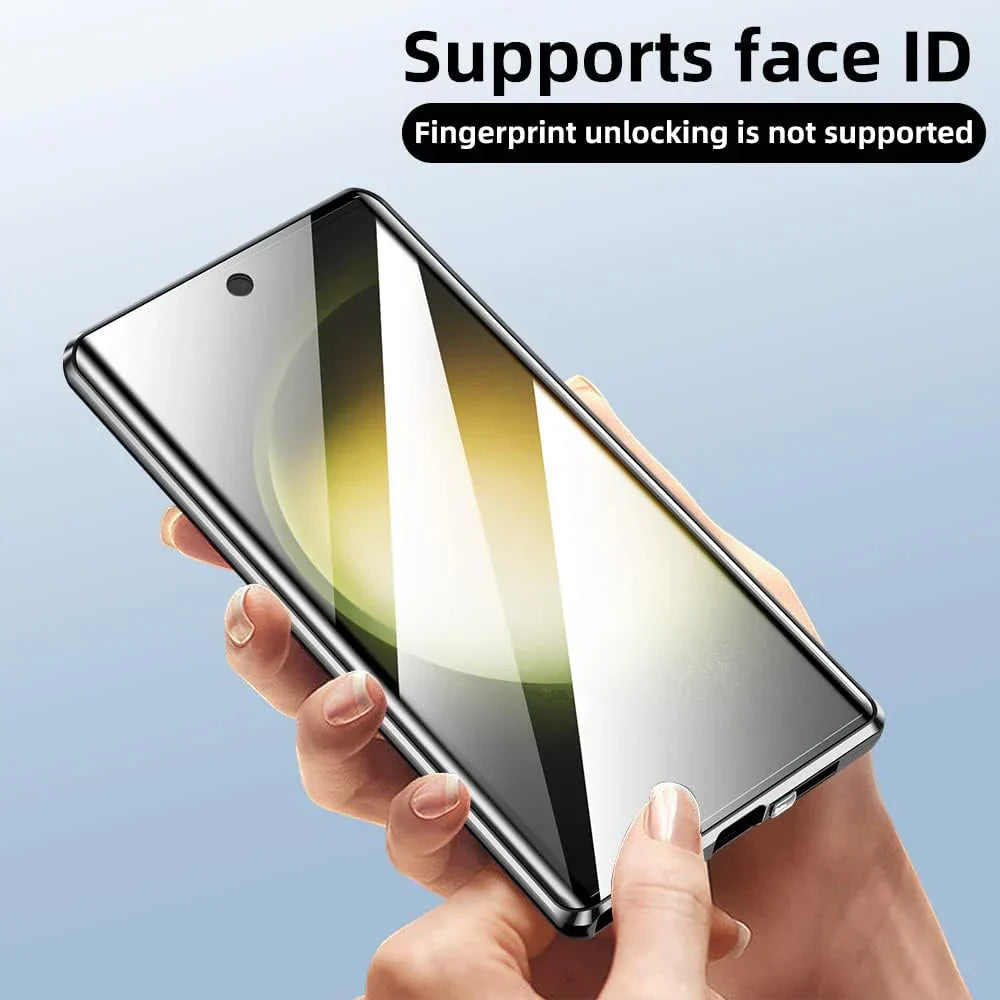 Galaxy S Series - Double Sided Magnetic Aluminium  Frame Case