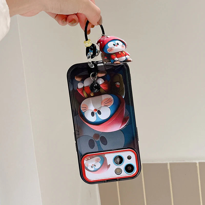 3D Mirror Pendant Dora Case - iPhone series