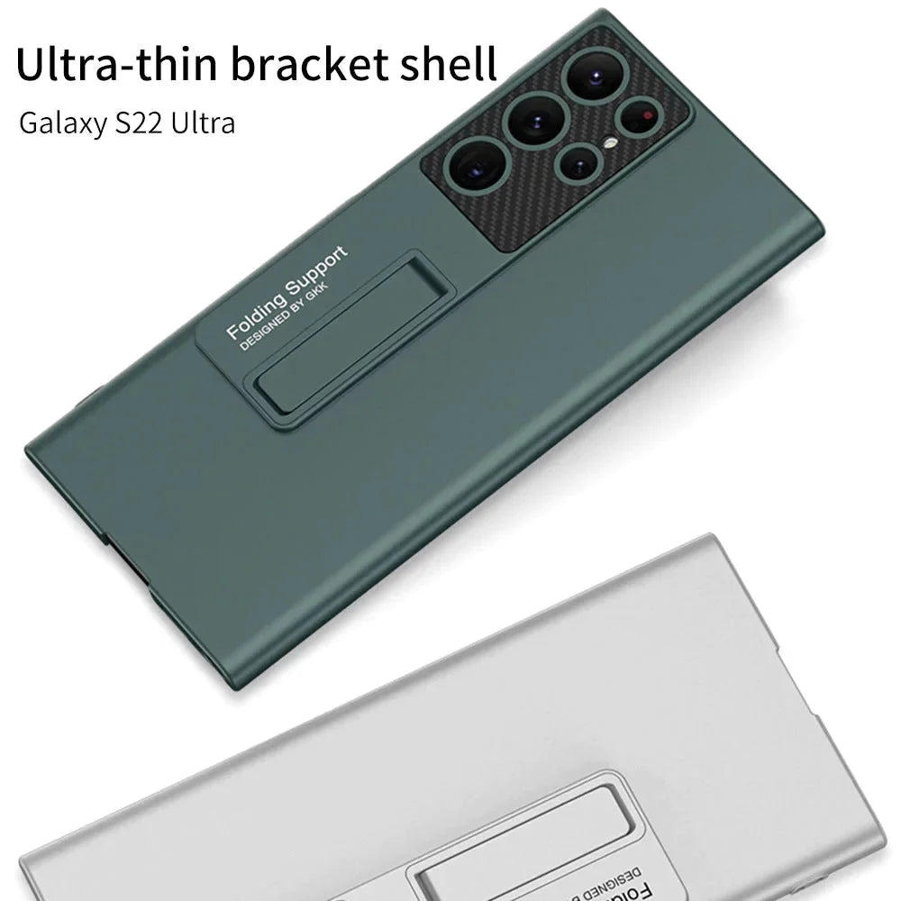 Luxury Thin Standing Case With S-Pen Slot For Galaxy S Series