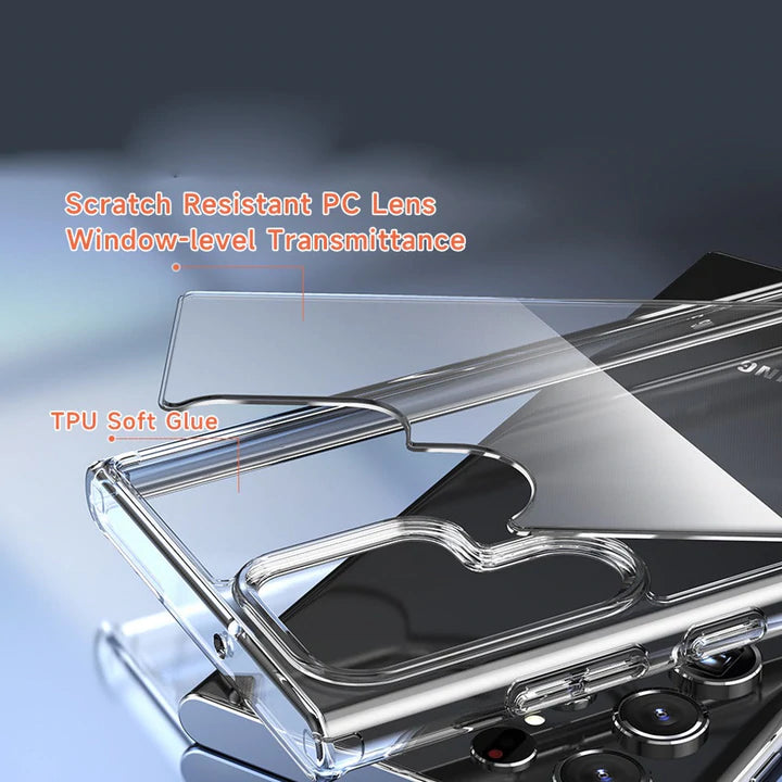 Transparent Crystal Cover For Samsung Galaxy S Series