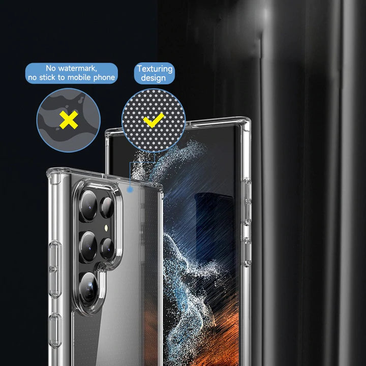 Transparent Crystal Cover For Samsung Galaxy S Series