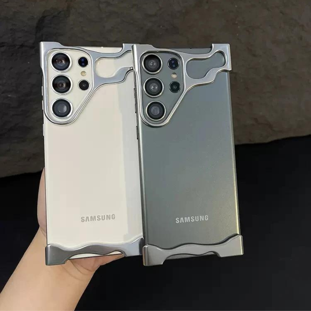 Titanium Metal Corner Frame Luxury Bumper Case For Galaxy S Series