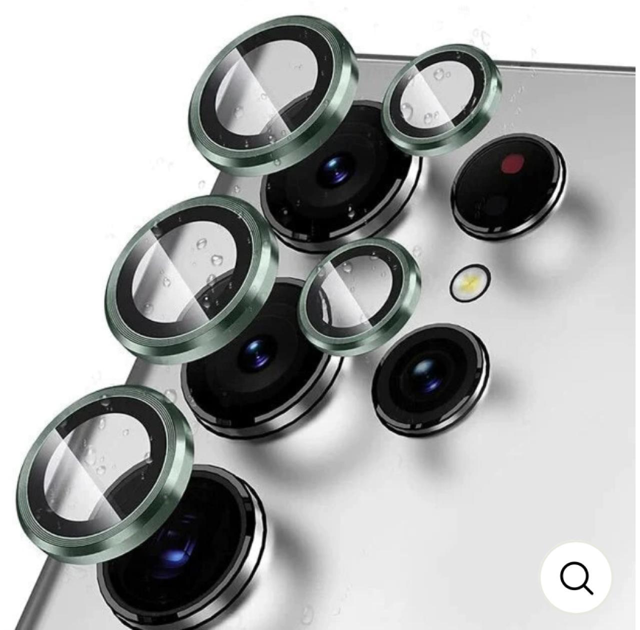 Titanium Camera Lense Protector 9H Aluminium Ring- Galaxy S25 Ultra