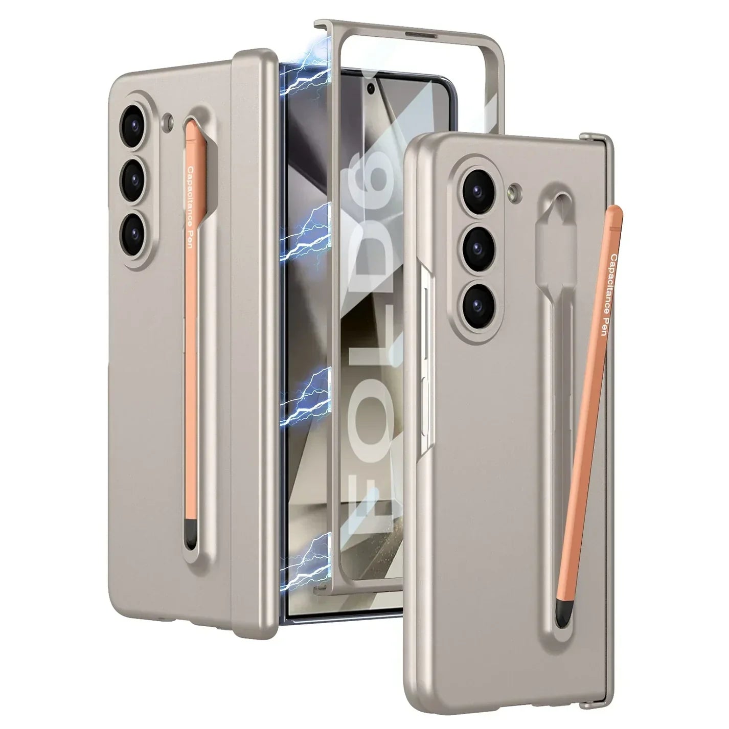 Shockproof Case Touch Pen & Screen Protector Galaxy Z Fold Series