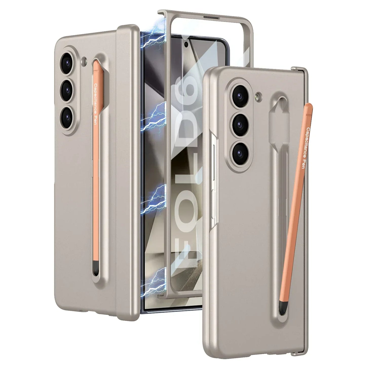 Shockproof Case Touch Pen & Screen Protector Galaxy Z Fold Series