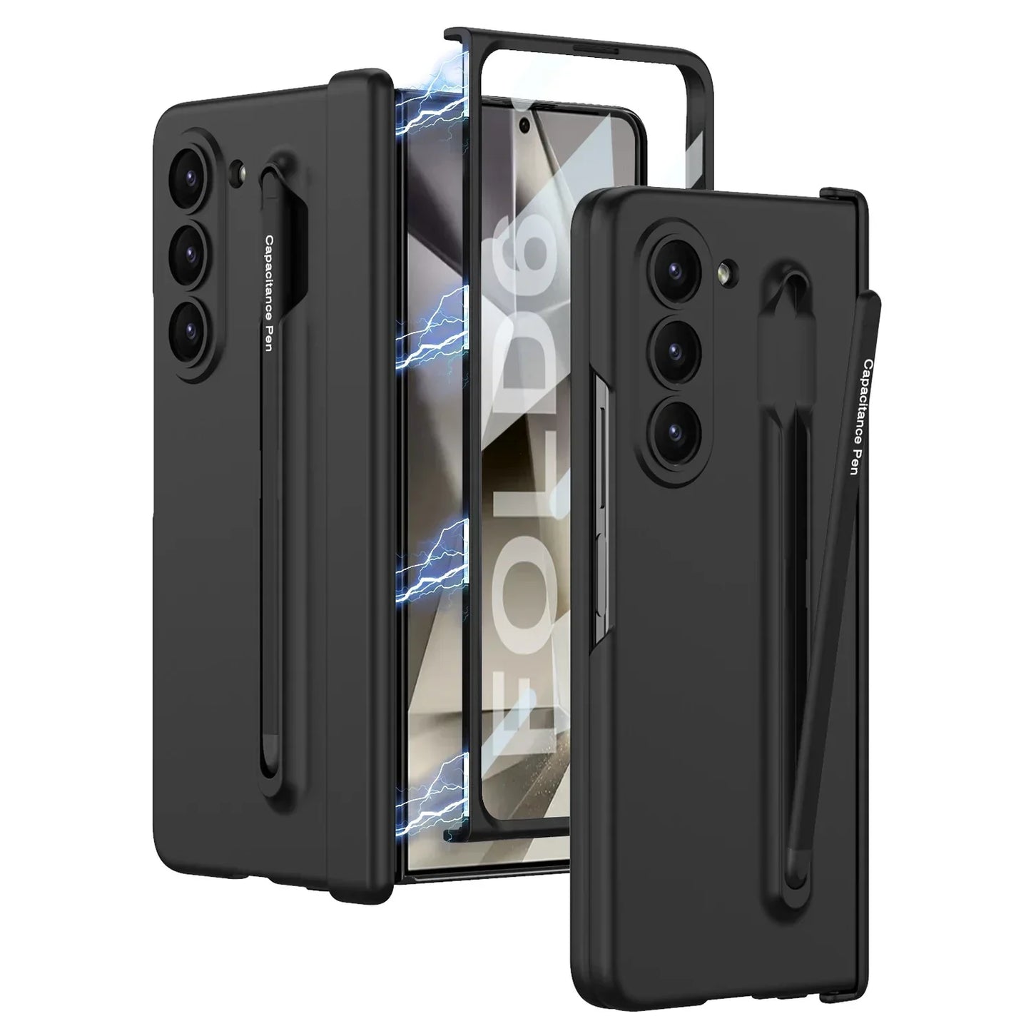 Shockproof Case Touch Pen & Screen Protector Galaxy Z Fold Series