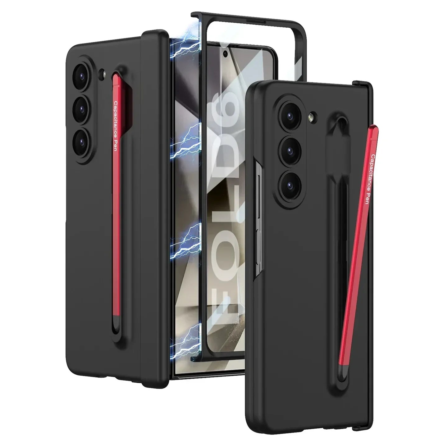 Shockproof Case Touch Pen & Screen Protector Galaxy Z Fold Series