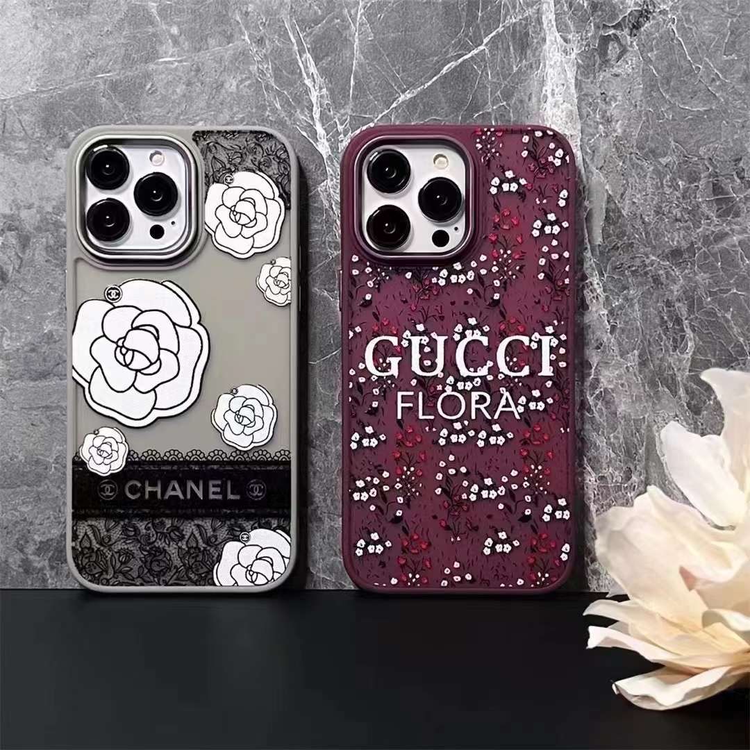 Gucci Flora Flowers Pattern Phone Case- iPhone Series