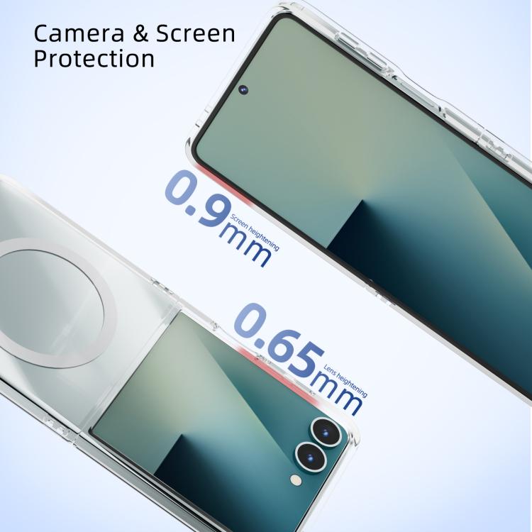 SlimMag Transparent Case – Z Flip 7 Edition