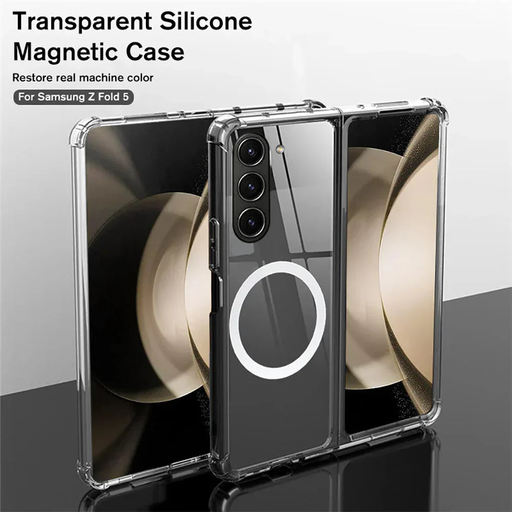 Galaxy Z Fold 6 Shockproof Magsafe Magnetic Case