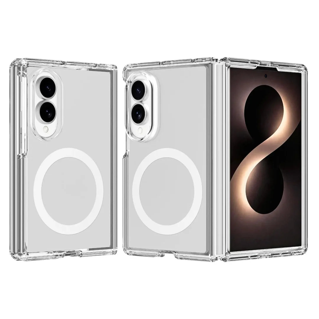 Galaxy Z Fold8 Crystal Flex Magnetic Shield Case