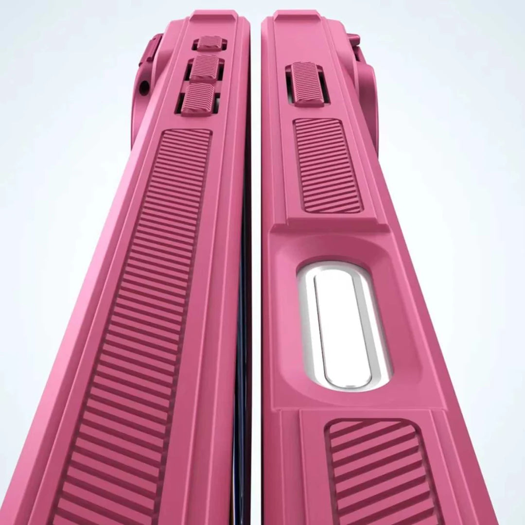 Magnetic Shockproof Protective Case with Camera Lens Cover.