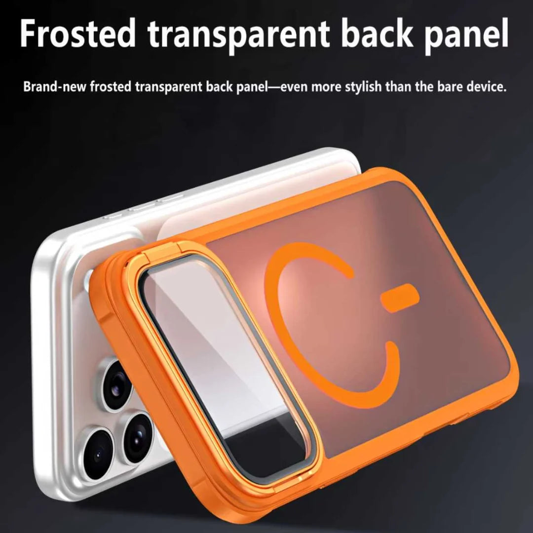 Magnetic Shockproof Protective Case with Camera Lens Cover.