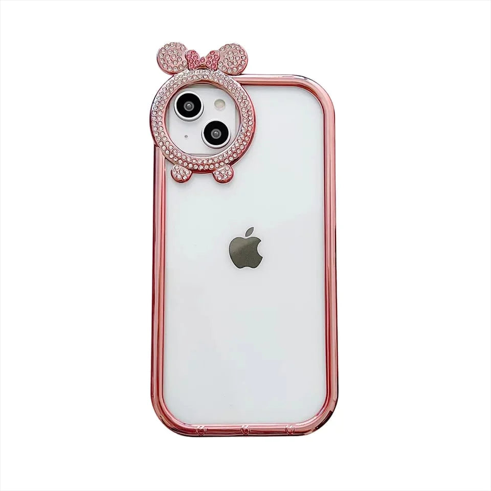 Shimmering Minerva Mouse Ears Cover - iPhone