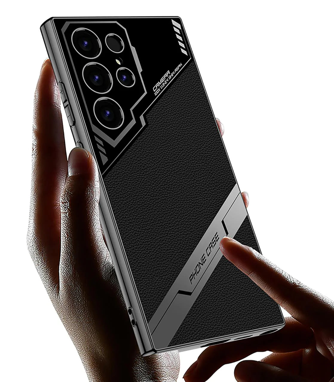 Quilted Classic Electroplated Camera Pro case For Galaxy S24 Ultra