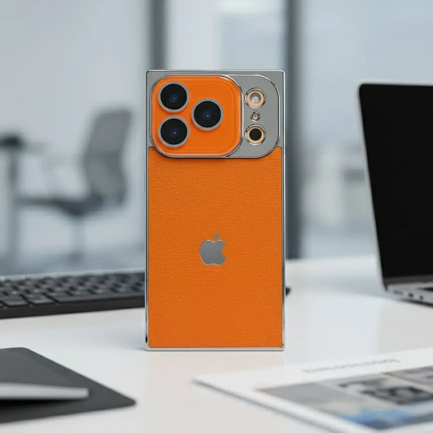 Gentry Collection - SQUARE® Premium Leather Elegance iPhone Case