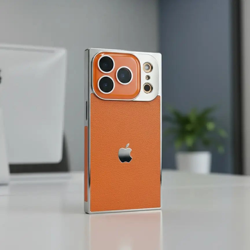 Gentry Collection - SQUARE® Premium Leather Elegance iPhone Case