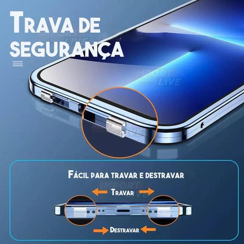 Full Protection Twin Glass Shield Case - iPhone Series