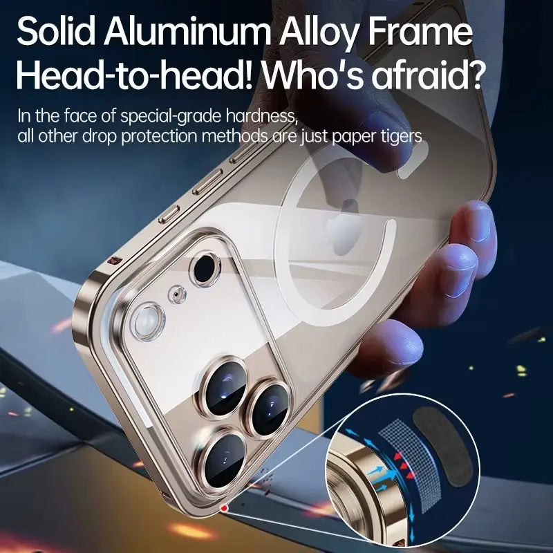 Solid Aluminium Espresso iPhone Case