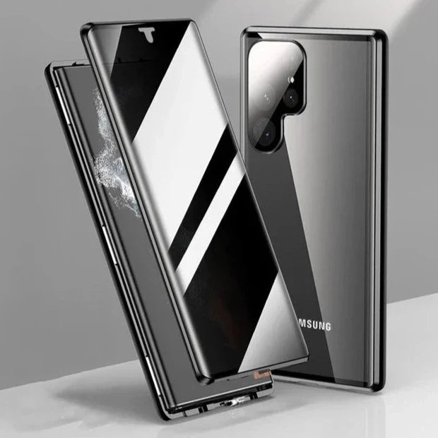 Magnetic 360 Full Protection Glass Case Screen Protector - Samsung