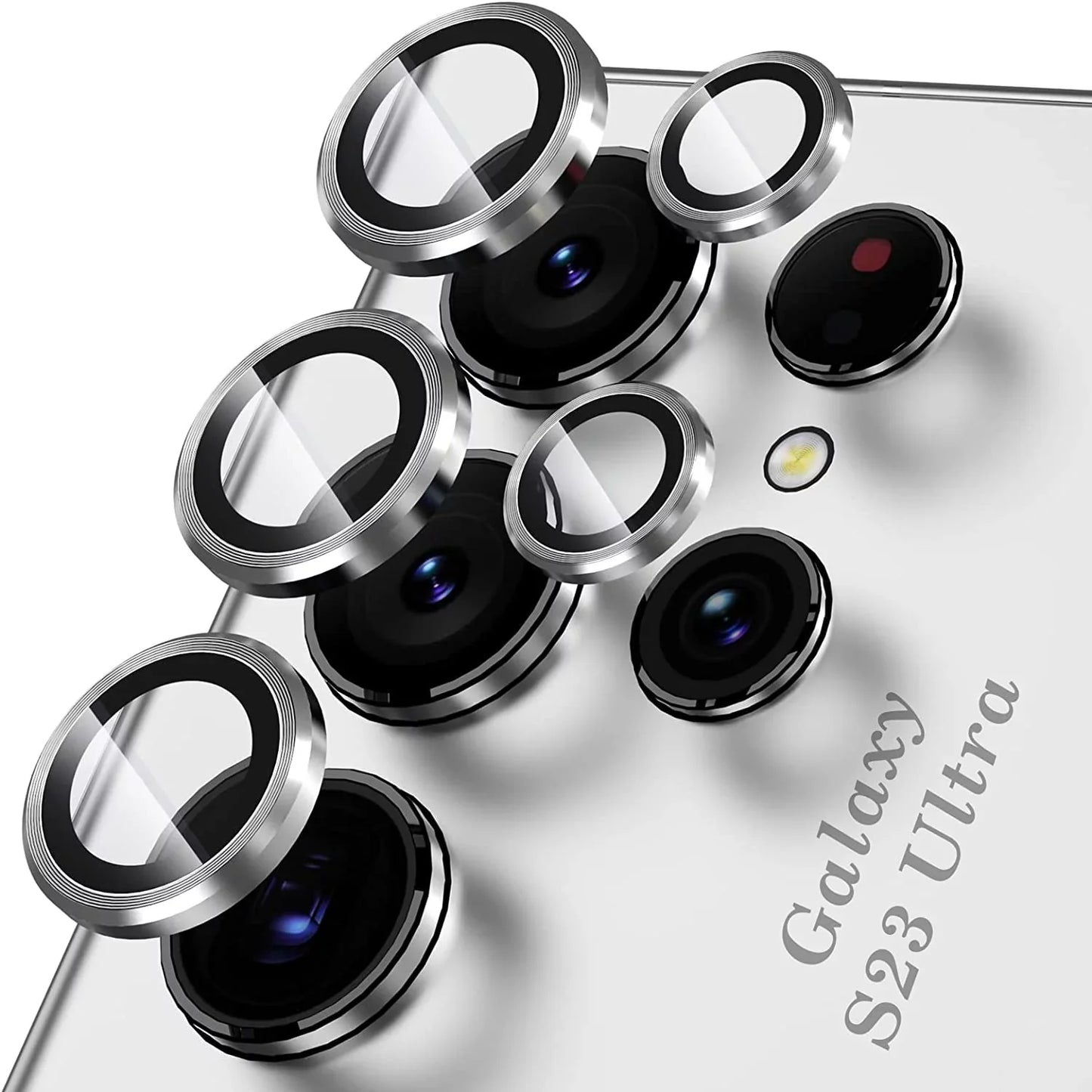 Galaxy S23 Ultra Camera Lens Metal Rings Protector