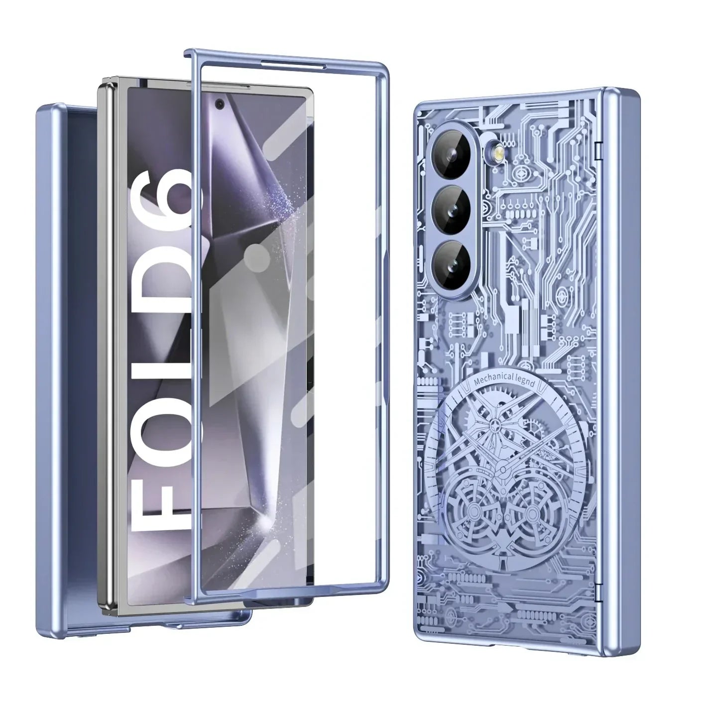 Mechanical Design Case For Galaxy Z Fold Series
