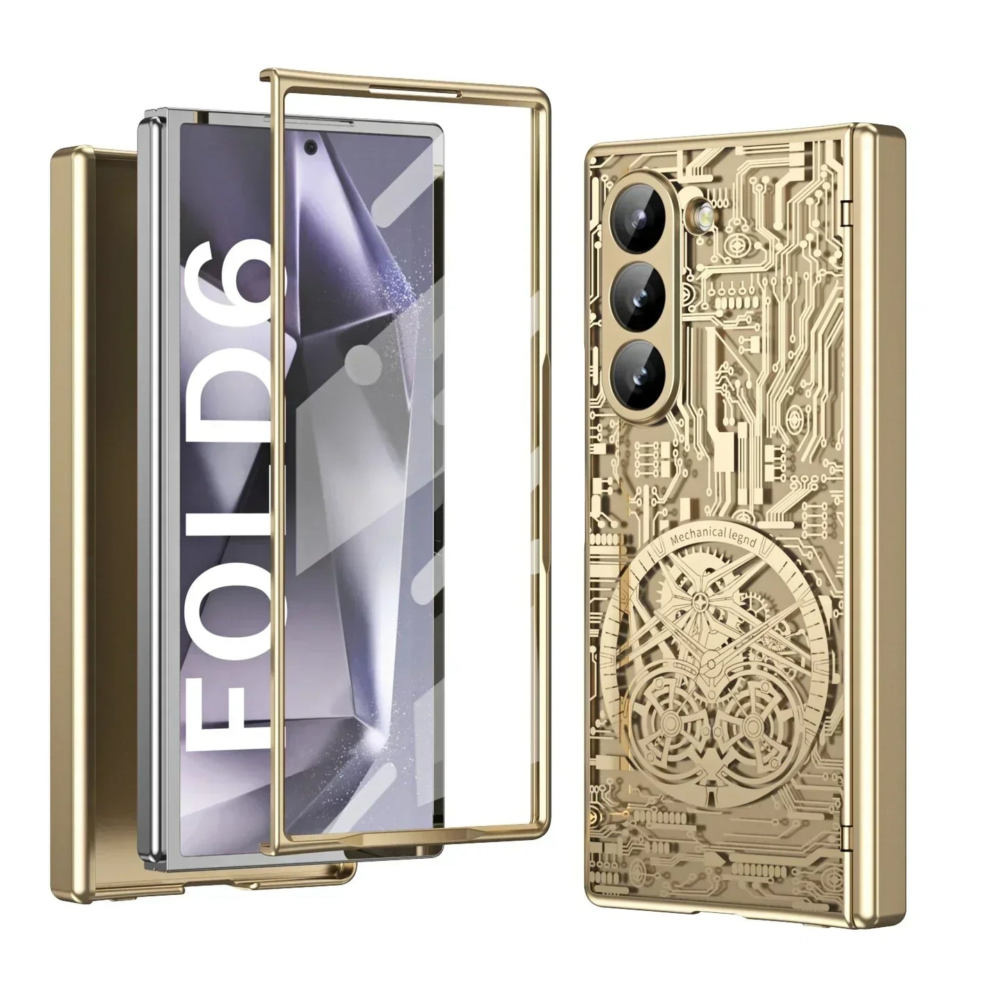 Mechanical Design Case For Galaxy Z Fold Series