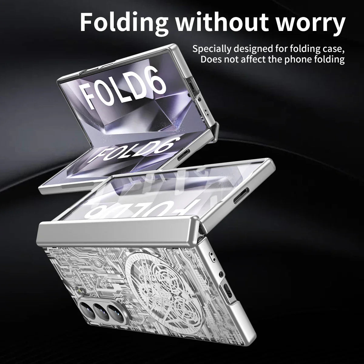 Mechanical Design Case For Galaxy Z Fold Series