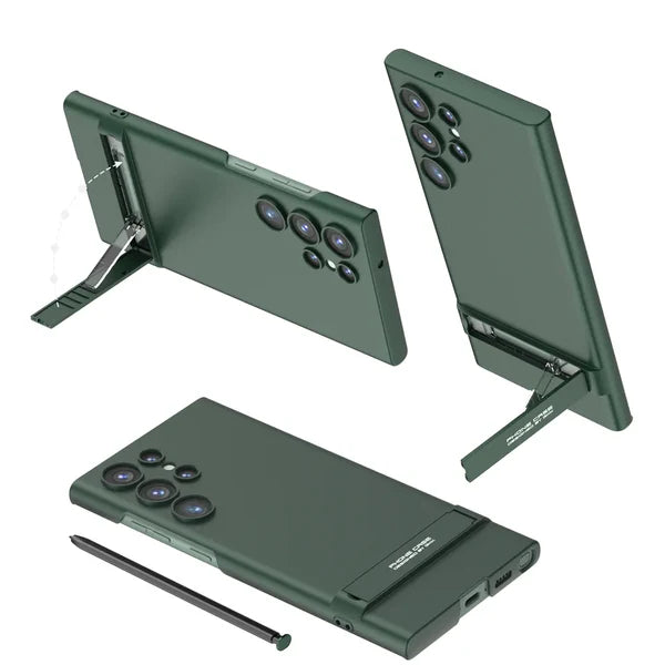 Shockproof Ultra Matte Stand Case- Galaxy S Series