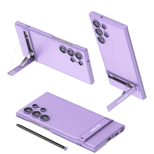Shockproof Ultra Matte Stand Case- Galaxy S Series