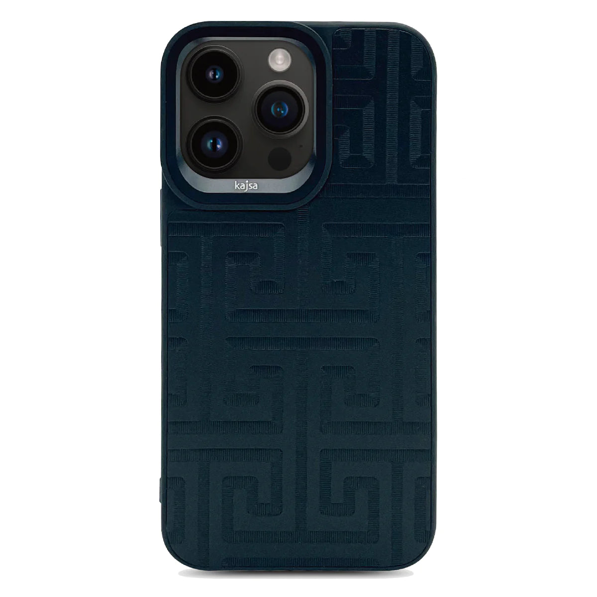 Kajsa Maze Pattern  Back Case for iPhone 15 Series