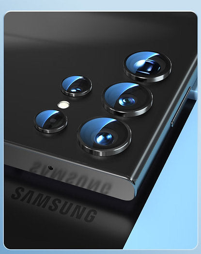 Titanium Camera Lense Protector 9H Aluminium Ring - Samsung