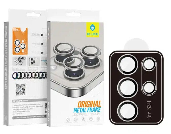 Titanium Camera Lense Protector 9H Aluminium Ring - Samsung